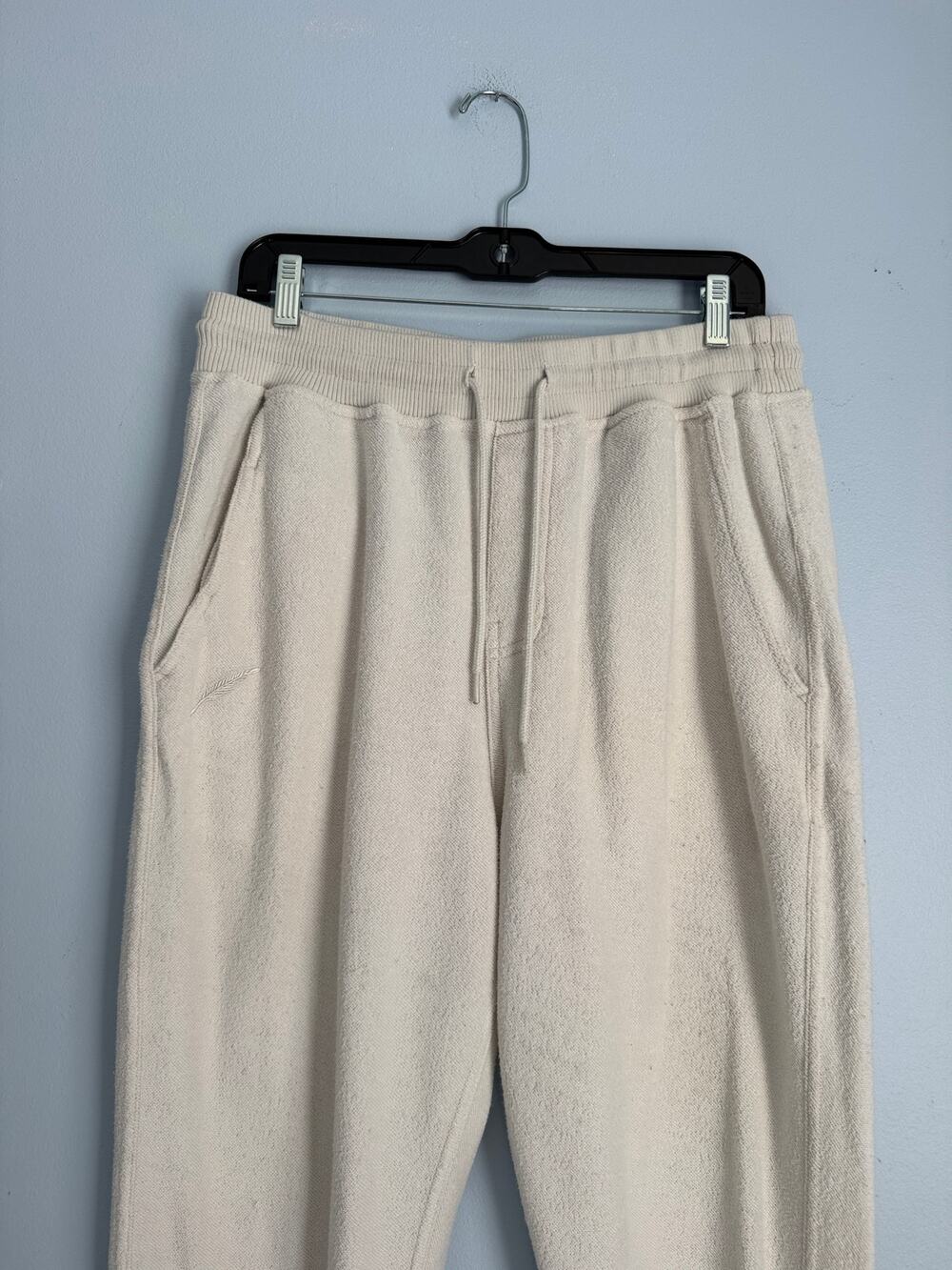 Publish Brand Men's White Jogger Sweatpants Sz 36 Cream Off White Pants